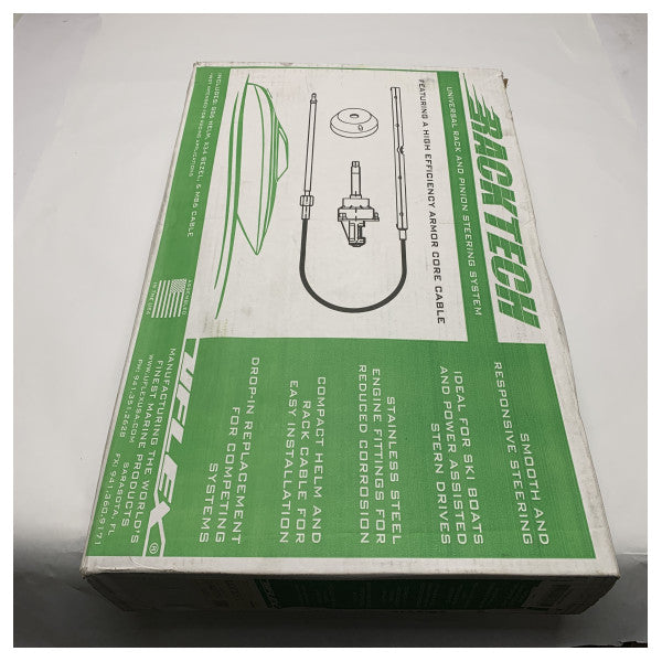 UFLEX Rack & Pinion Steering System for Motorboats – Durable Stainless Steel Marine Steering Solution 