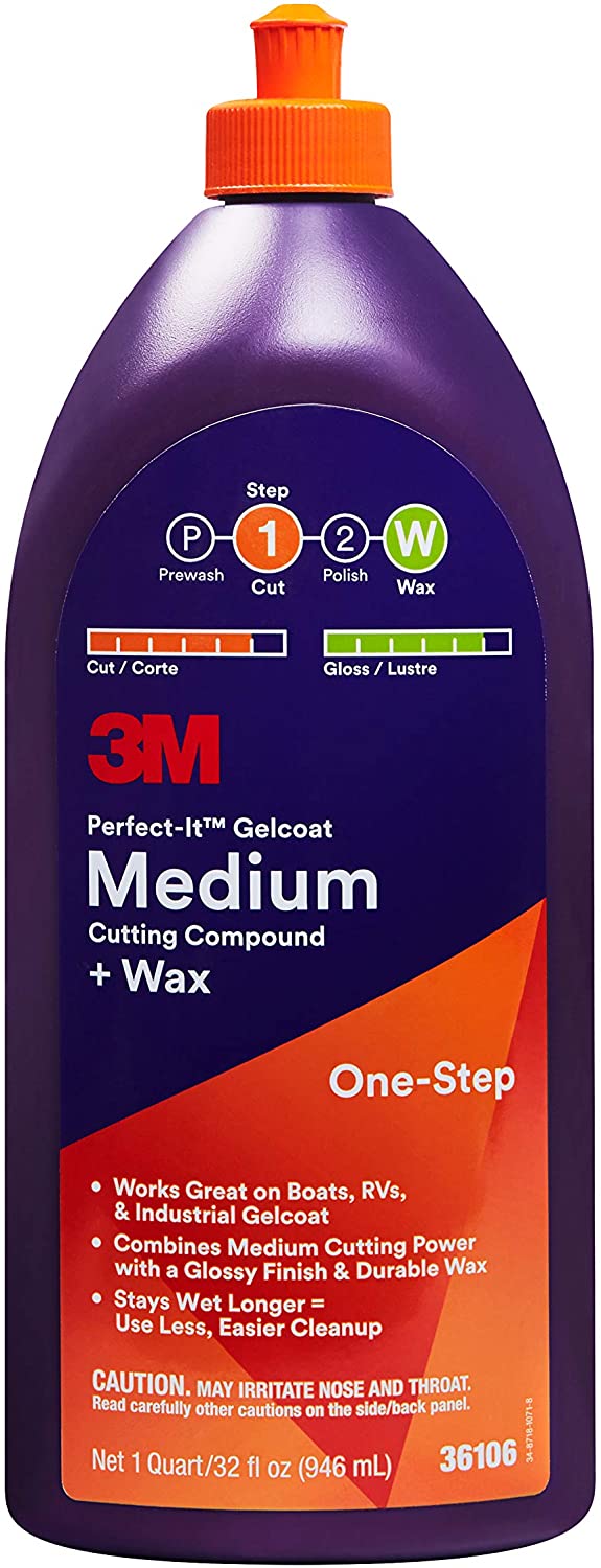 3M Perfect-it gelcoat medium cutting compound Wax - 36106