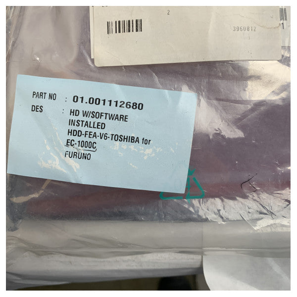Disco rigido marino Toshiba per Furuno EC-1000C 