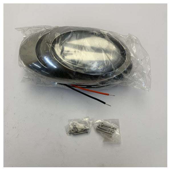 Allpa 69389SS-L/R Bygge-Docking Lys Rustfritt Stål 12/24V 