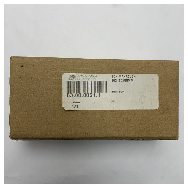 حاوية من البولي كربونات المقاومة للماء من الدرجة البحرية M220KO لحماية إلكترونية متينة