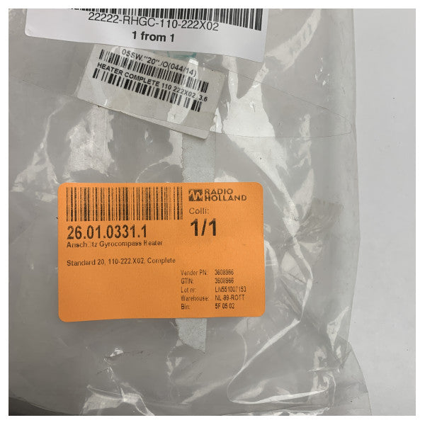 Raytheon Anschutz Standard 20 Komplet Varmer - 110-222.X02 