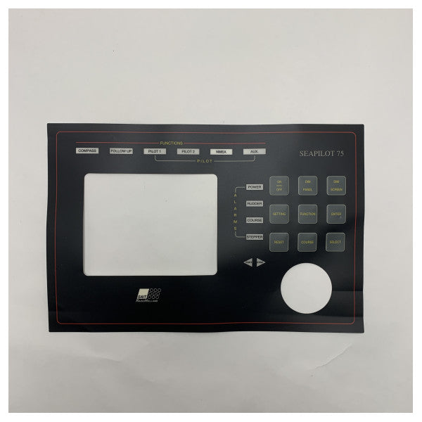 Radio Holland Seapilot 75 Durable Marine Control Panel Protection Film 