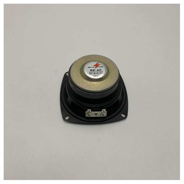 Monacor Marine Wideband Speaker SP-40 8 Ohm 4.05 x 4.05 inch 