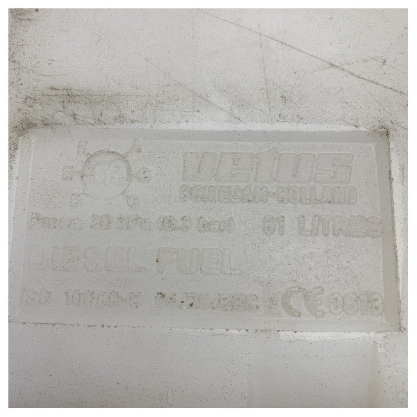 Vetus CE613 Marine Tank Universal Kunststoff-Kraftstoff- und Wassertank für Boote 