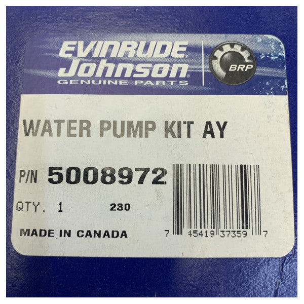 Evinrude Johnson Su Pompası Kiti 5008972 Dıştan Takmalı Motor için 