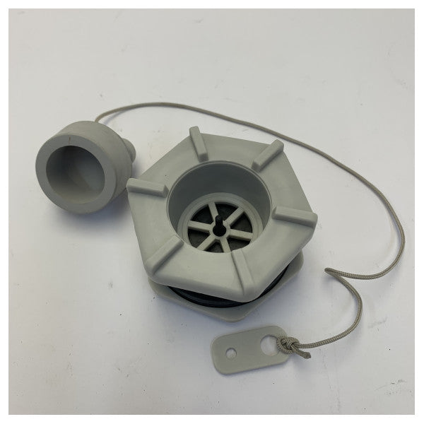Suzuki Inflatable Dinghy Drain Plug White - 011006GR 
