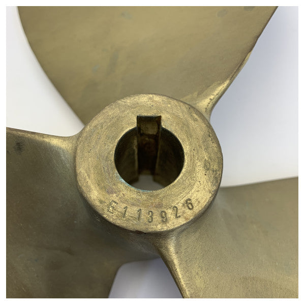 Vetus P3B-17X12L Propeller 3-Blatt Messing Linksgewinde 