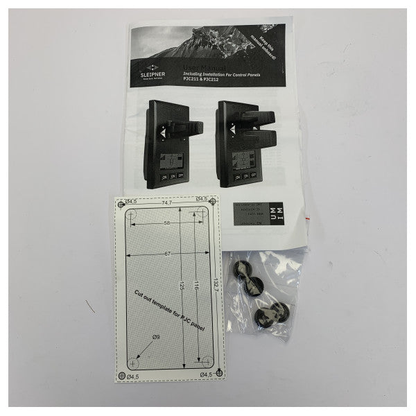 Sleipner Side-Power PJC212 Pro Joystick Orantılı Kontrol Paneli 