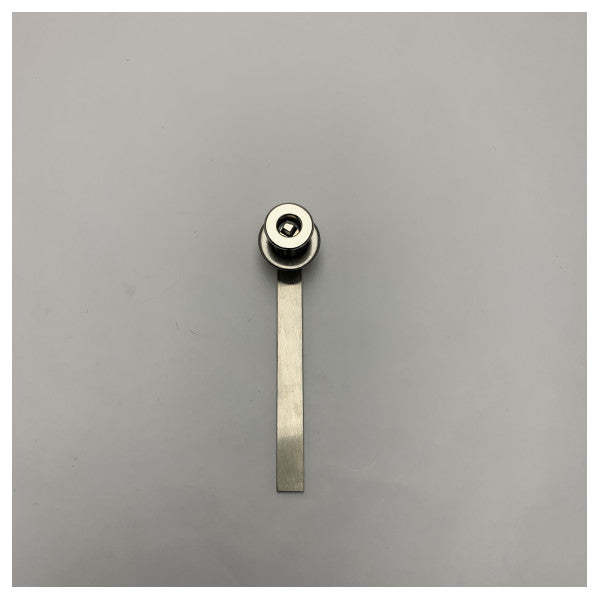 Chiusura a chiave quadrata in acciaio inox Ferretti 22mm 