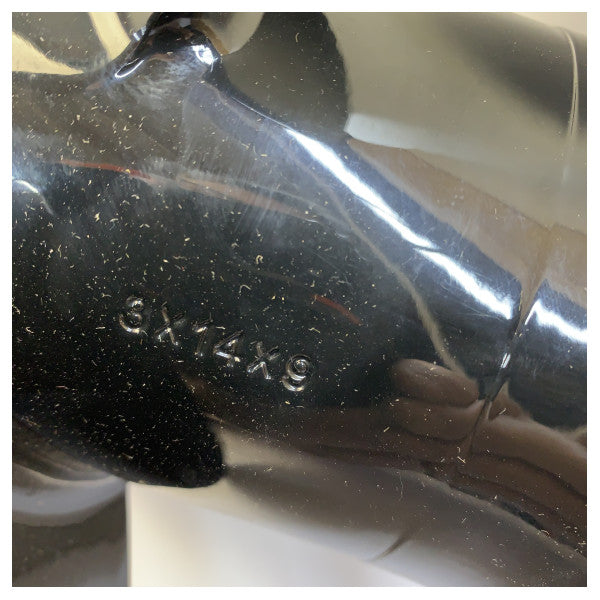 Suzuki Outboard Propeller 3-Blade 14 x 9 - 58100-87LG1 