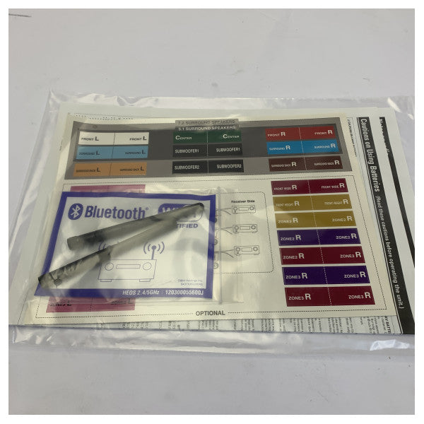 Marantz SR8015 AV Receiver - 11.2 Channel 8K Ultra HD Amplifier - 2 Zones 