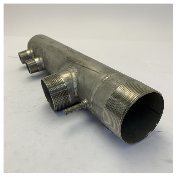 フェレッティ ヨット F920 用海水マニホールド - ステンレススチール - 417625 