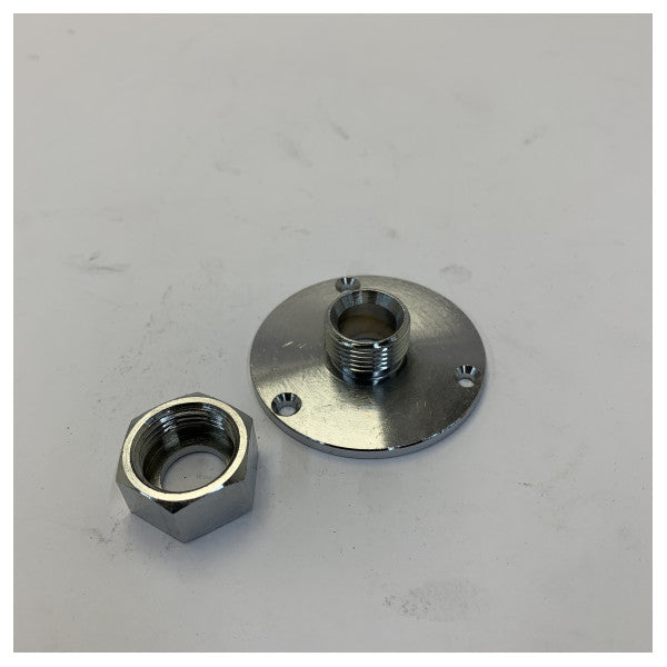 Brass Chrome Deck Tru-Hull Ø16mm avec écrou Ferretti 152387 