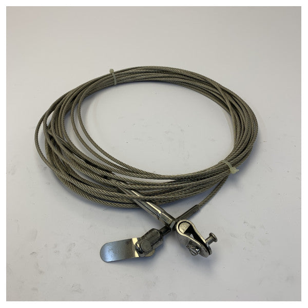Ferretti Group 912851 Ensemble de câbles marins - câble métallique de gréement pour yacht en acier inoxydable 