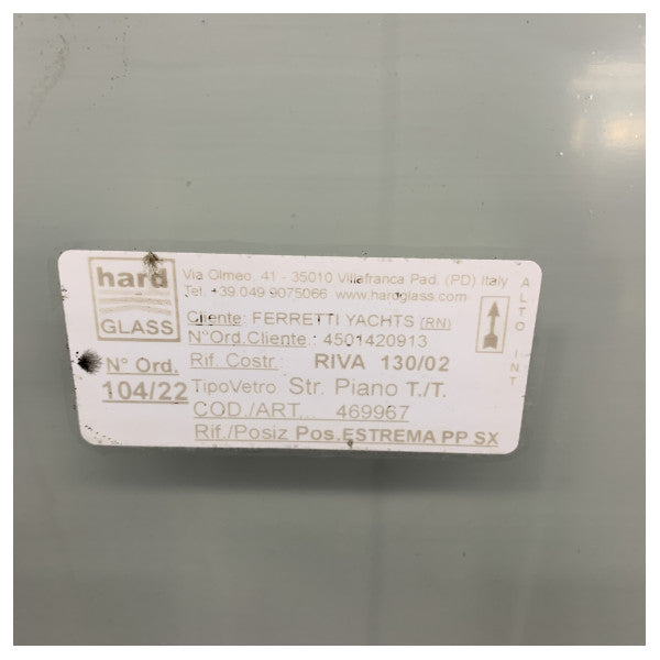 Ferretti Group Riva 130 Port Side Pulpit Glas - 469967 