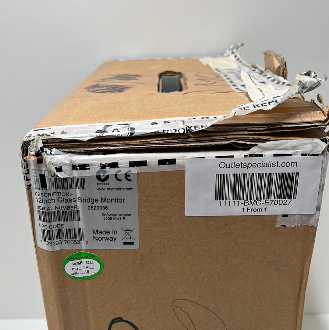 Raymarine GB120H 12-il pulzier Display Bridge tal-Ħġieġ - E70027