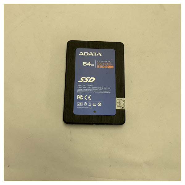 ADATA 64GB 2.5 Inch SATA SSD voor paneelcomputers 