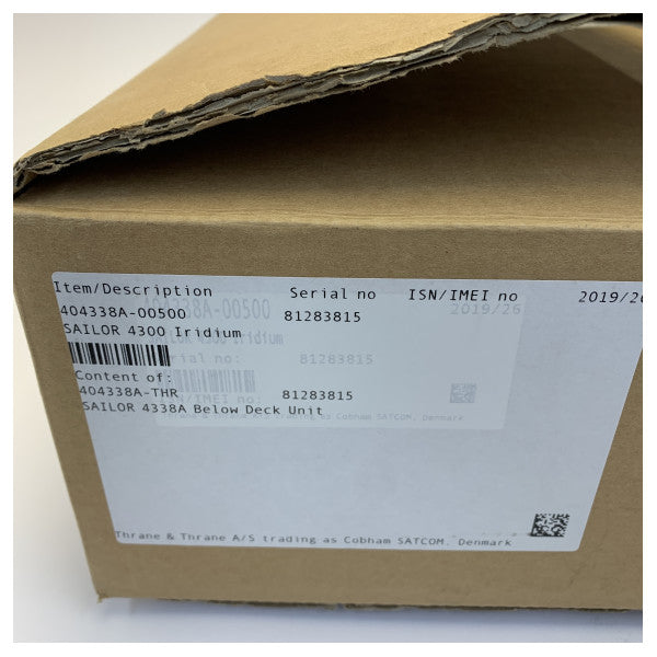 Sailor 404338A-00500 Dual VSAT Below Deck Unit - TT4338A 