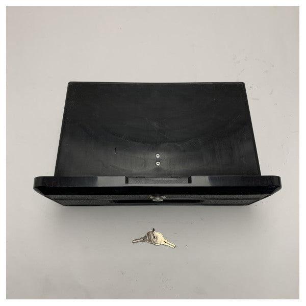 Scatola per guanti in plastica durevole Trem con 2 portabicchieri - 343 x 140 x 190 mm - 71052 