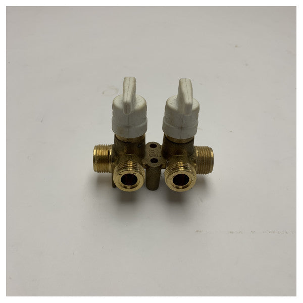 Comap 0842000 Brass 2-Way Multi Valve for LPG and Natural Gas