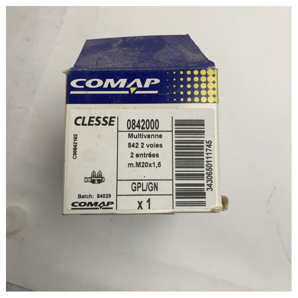 Comap 0842000 Brass 2-Way Multi Valve for LPG and Natural Gas