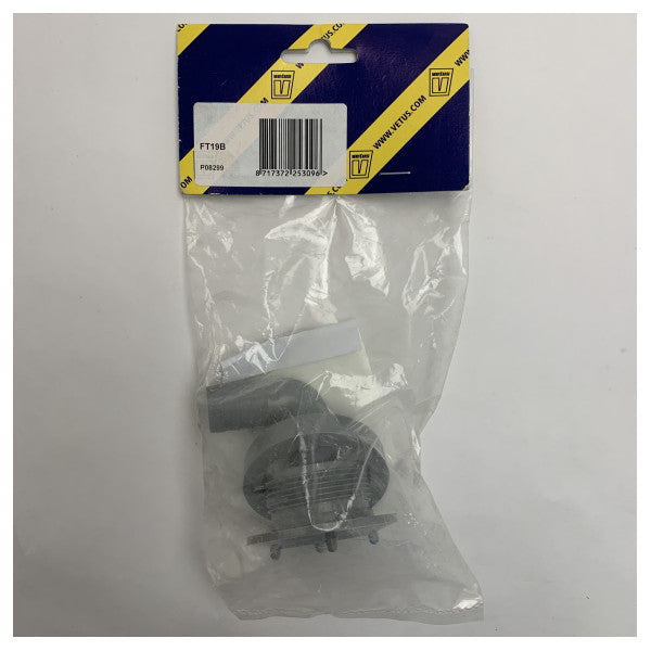 Vetus slangeforbindelse – 19 mm højre vinkel til fleksible tanke - FT19B 