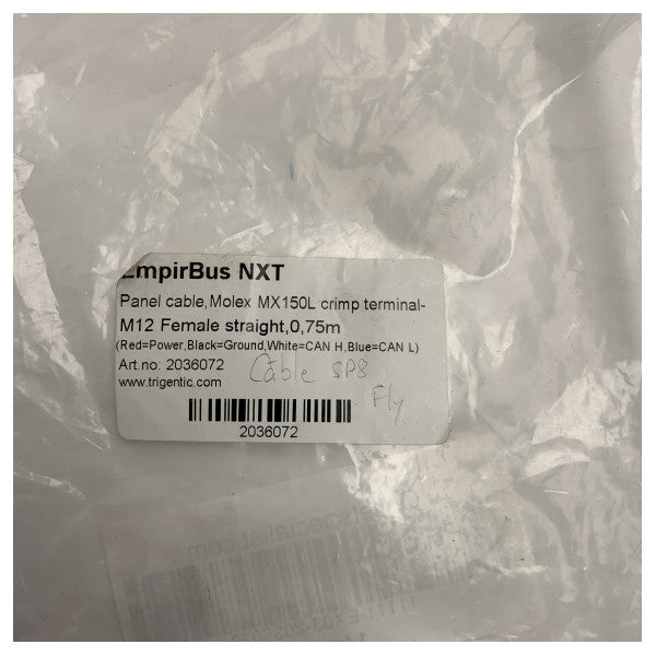 EmpireBus NXT 2036072 Kabel med M12 hunstik - 010-12984-72 