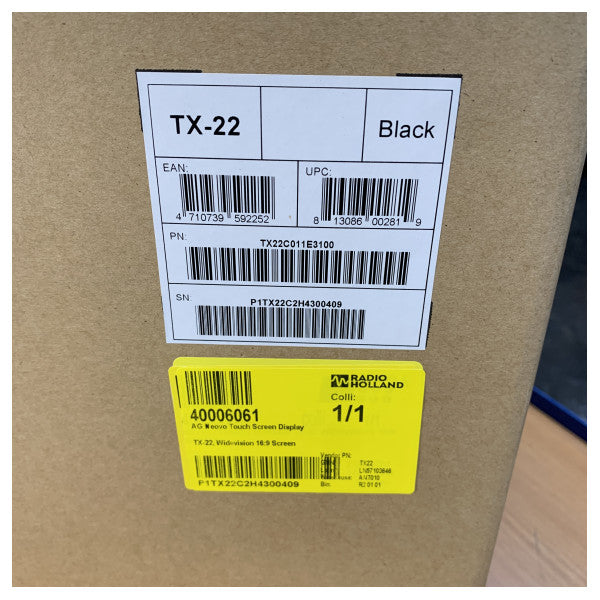 Neovo TX-22 сенсорний дисплей - 22-дюймовий Full HD морський монітор - 16:9 Widevision 