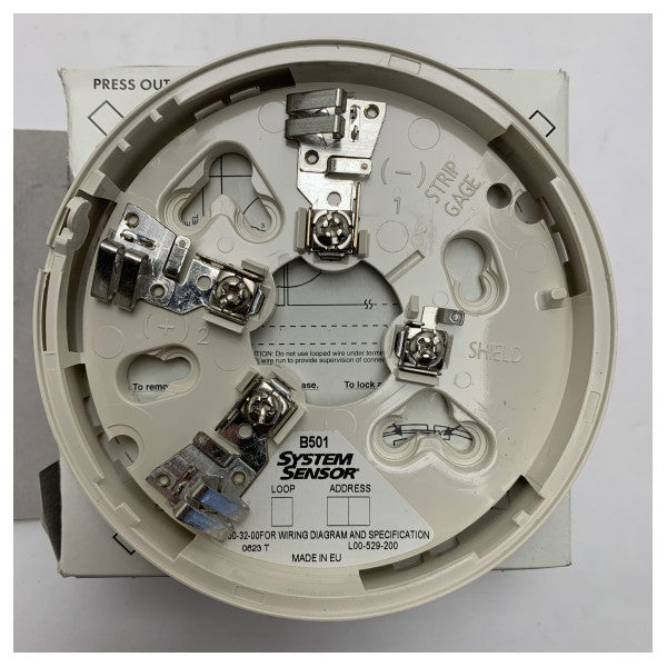 جهاز كاشف الدخان البحري SDX751 جهاز إنذار الحريق الموثوق والمقاوم للماء للسفن والاستخدام البحري