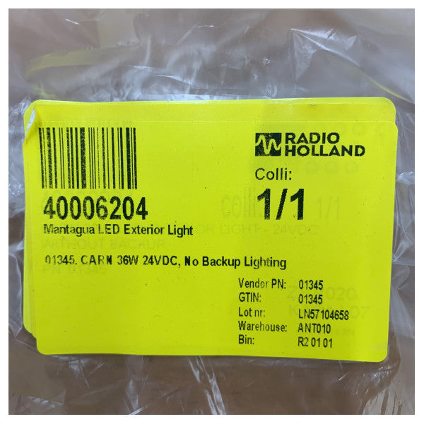 Mantagua CARN Marine LED Exterior Light 36W 24VDC - 01345 