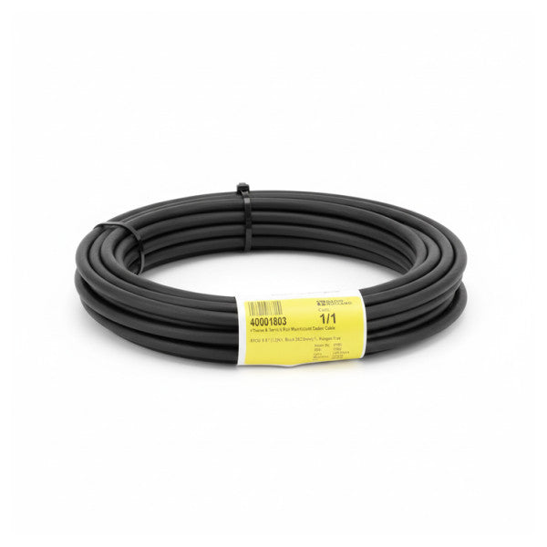 Thorne and Derrick RFOU 0.6/1kV marinkabel 3x2,5mm² halogenfri  svart p/m 