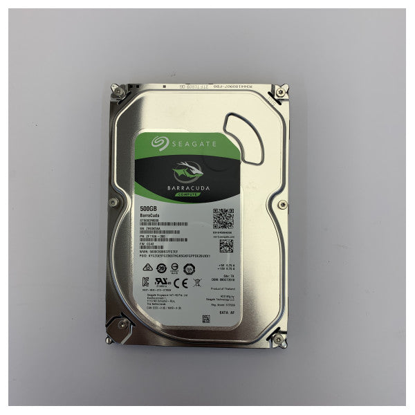 Seagate BarraCuda 500GB Internal Hard Drive - 3.5 inch SATA 6Gb/s 7200rpm 32MB HDD