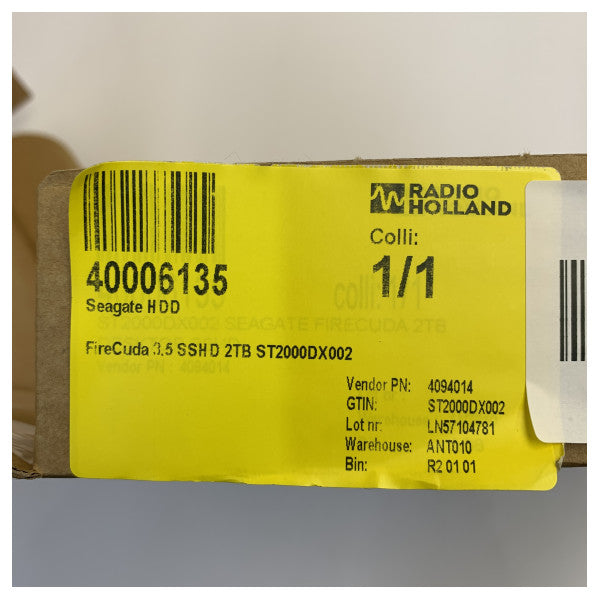 Seagate FireCuda 2TB SSHD disco rigido interno da 3,5 pollici ST2000DX002 