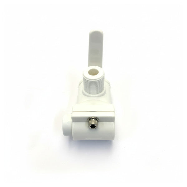 AC Antennas N254F Rail Mount - Support d'antenne en PVC - 1 pouce 14 TPI - Accastillage marin pour yacht 
