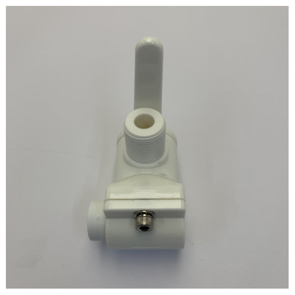 AC Antennas N254F Rail Mount - Support d'antenne en PVC - 1 pouce 14 TPI - Accastillage marin pour yacht 