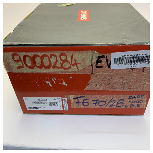 Simrad NSS12 EVO3 Kartsplotter Multifunktionell Pekskärm 12 tum Display 