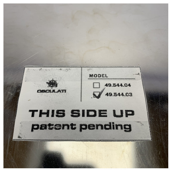 Сходи для купання Osculati 3-ступінчасті з нержавіючої сталі, що складаються - 49.544.04 