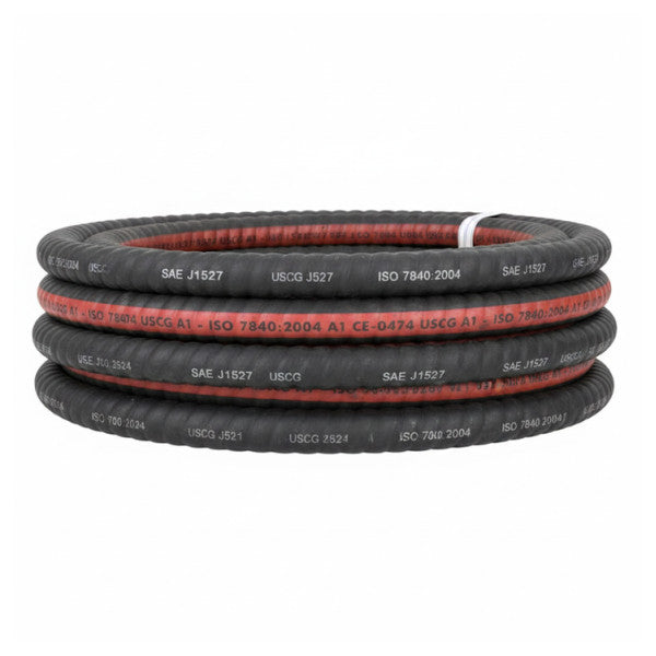 Durite de carburant marine Carbopomp ISO 7840 A1 - Tuyau flexible d’aspiration et de refoulement de carburant 