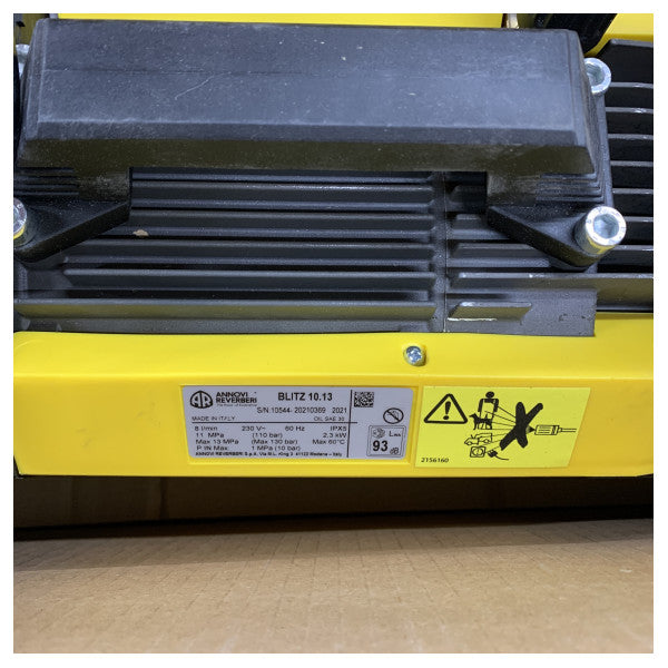 Annovi Reverberi Blitz 8.13 High Pressure Washer Professional - 230V 60Hz Watercleaner 