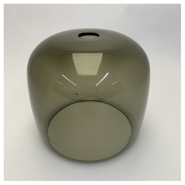 Lampe de table Vistosi Jube LT P Gris fumé D23cm avec doré 