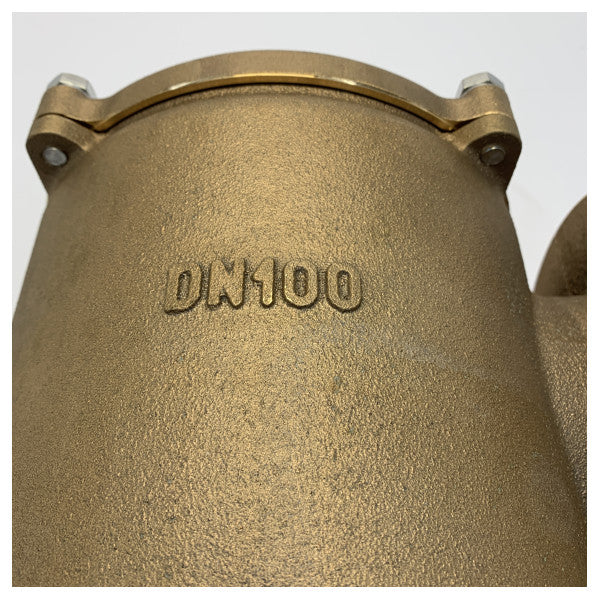 Guidi brončani vodeni filter vertikalni ulaz DN100-PN6 - 1283.2006M2 