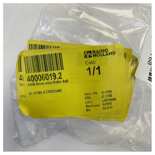 SAM Electronics Roller/Tracking Ball 47-11768 AZ3023G045 - Trackball Marítimo Krupp 