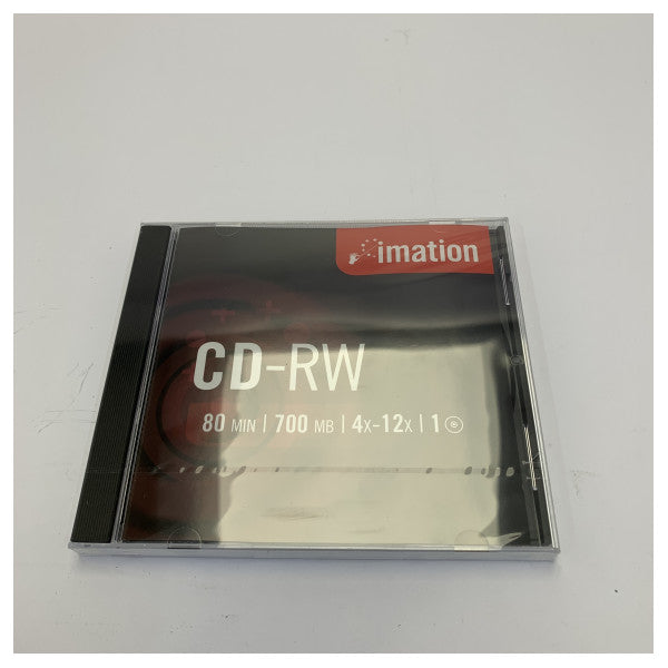Imation CD-RW 700 MB 80 Min. 4x-12x wiederbeschreibbar - 10 Stück Slim Jewel Case 