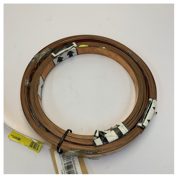 Copper Strip 25x0.40mm Heated Marine Electrical Component 