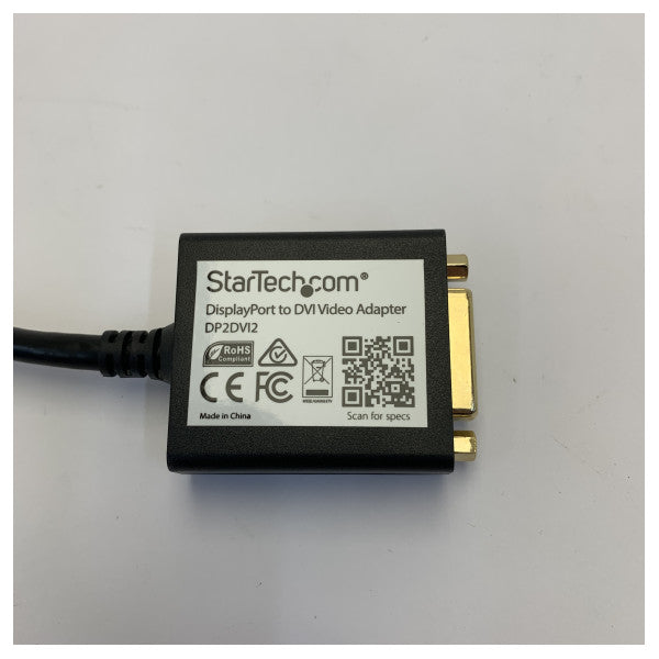 StarTech.com DisplayPort to DVI Adapter DP2DVI2 - 1920x1200 