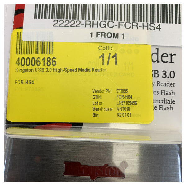 Kingston FCR-HS4 USB 3.0 brzi čitač medija - sve-u-jednom čitač kartica 