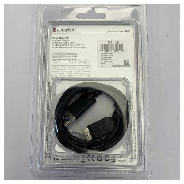 Kingston FCR-HS4 USB 3.0 brzi čitač medija - sve-u-jednom čitač kartica 