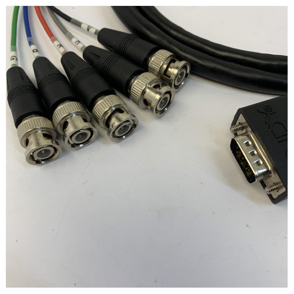 Відеокабель VGA до 5x BNC RGBHV - HD15 тато - 1,8 м - морського класу 
