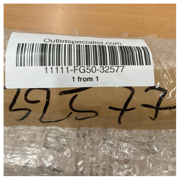 Ferretti rustfrit stål flagstang med stangstøtte - 152387 